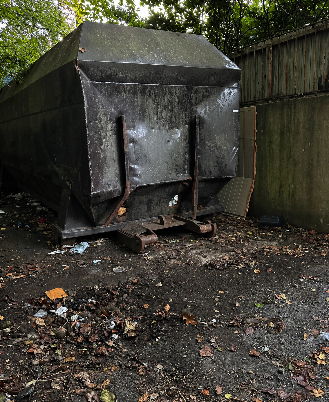Dunwoody Crossing Property Cleanout after service